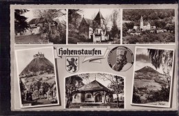 Göppingen Hohenstaufen - S/w Mehrbildkarte 1   Mit Zusatzstempel Schutzhütte - Göppingen