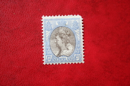 17 1/2 Ct Wilhelmina Bontkraag NVPH 67 (Mi 78) 1899-1921 1910 Ongebruikt / MH NEDERLAND / NIEDERLANDE - Unused Stamps