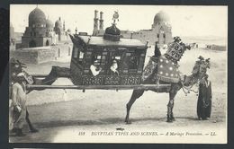 +++ CPA - Afrique - EGYPTE - EGYPTIAN TYPES AND SCENES - A Mariage Procession  // - Persons