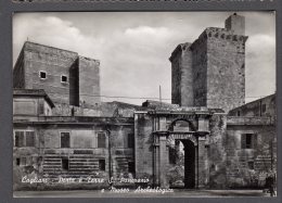 CAGLIARI Porta E Torre San Pancrazio Museo Archeologico FG NV SEE 2 SCANS - Cagliari