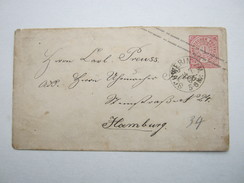 1868 , SCHWERIN , Klarer Stempel Auf Ganzsache - Interi Postali