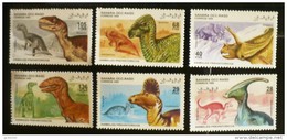 SAHARA  Animaux Prehistoriques, Prehistoire. SERIE 4 Emise En 1995. Complet 6 Valeurs **  MNH - Préhistoriques