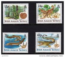 BRITISH ANTARTIC TERRITORY Animaux Prehistoriques, Prehistoire, Fossiles YVERT 193/96 **  MNH Neuf Sans Charniere - Vor- U. Frühgeschichte