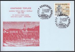 Croatia Krapinske Toplice 1994 / Health / Kurhaus / Hydrotherapy / 135 Years - Bäderwesen