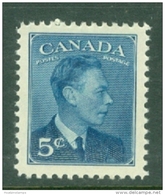 Canada: 1949/51   KGVI (inscr. 'Postes Postage')    SG418     5c       MNH - Nuevos