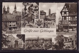 Göttingen - S/w Mehrbildkarte 13 - Goettingen