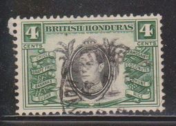 BRITISH HONDURAS Scott # 118 Used - KGVI & Exports - Honduras Britannique (...-1970)