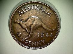 Australie 1 Penny 1944 Without Dot - Penny