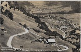 KLAUSENSTRASSE → Oldtimer Oberhalb Linthal, Fotokarte Ca.1950 - Linthal