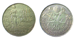 03156 GETTONE TOKEN JETON FICHA COMMEMORATIVE OOSTENDSE COMPAGNIE 1722 - 1980 OOSTENDSE FLORIJN - Autres & Non Classés