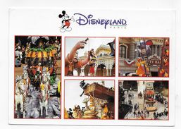 DISNEYLAND PARIS - PARADE -MULTIVUES - CPM GF VOYAGEE - 75 - Disneyland