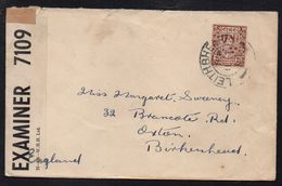 EIRE - IRLANDE - LEITHBHEARR / 1943 LETTRE CENSUREE  (ref 5113) - Covers & Documents