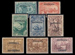 PORTUGAL, AF 198/205, Yv 196/203, * MLH, F/VF, Cat. € 230,00 - Gebraucht