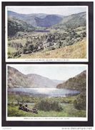 SET OF 2 POSTCARDS GLENDALOUGH CO WICKLOW IRELAND COUPLE ROMANCE ( 2 SCANS ) - Wicklow