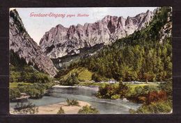 464a * GESÄUSE-EINGANG GEGEN HOCHTOR * 1909 *!! - Gesäuse