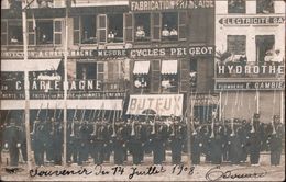 ! [60] Cpa Oise, Photo, Foto Beauvais 14.7.1908 , Militaire, Militaria - Beauvais