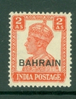 Bahrain: 1942/45   KGVI     SG44     2a    MH - Bahrain (...-1965)