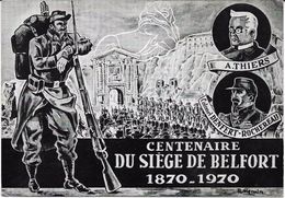 CPM/CPSM - Centenaire Du Siège De BELFORT - 1870 - 1970 - Belfort – Siège De Belfort