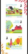 Finland - Postfris / MNH - Complete Set Nationale Stadsparken 2017 - Unused Stamps