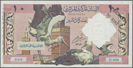 00015 Algeria / Algerien: 10 Dinars 1964 Specimen P. 123s, Unfolded But Light Handling And Creases In Paper, Condition: - Algeria