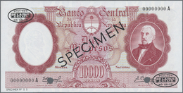 00043 Argentina / Argentinien: Banco Central De La República Argentina 10.000 Pesos ND(1961-69) SPECIMEN, P.281s, Punch - Argentine