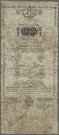 00085 Austria / Österreich: Wiener Stadt-Banco Zettel 10 Gulden 1796, P.A23a In Well Worn Condition With Stained Paper A - Austria