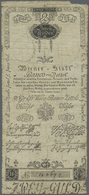 00088 Austria / Österreich: Wiener Stadt-Banco Zettel, Pair With 1 And 2 Gulden 1800, P.A29a, A30a, Both Worn Condition - Autriche