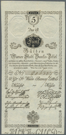 00092 Austria / Österreich: Wiener Stadt-Banco Zettel 5 Gulden 1800, P.A31a, Extraordinary, Almost Perfect Condition Wit - Austria