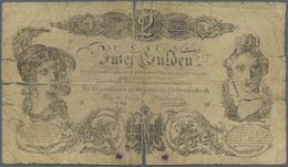 00128 Austria / Österreich: Privilegirte Oesterreichische National-Bank 2 Gulden 1848 Contemporary Forgery In Well Worn - Austria