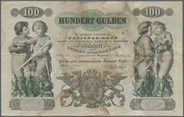 00140 Austria / Österreich: Privilegirte Oesterreichische National-Bank 100 Gulden 1863, P.A90, Extraordinary Rare Note - Autriche