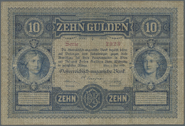 00163 Austria / Österreich: Oesterreichisch-ungarische Bank / Osztrak-magyar Bank 10 Gulden 1880, P.1, Very Nice And Att - Autriche