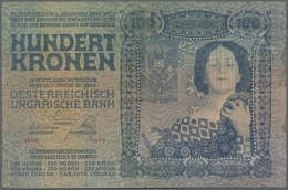 00172 Austria / Österreich: Oesterreichisch-ungarische Bank / Osztrak-magyar Bank 100 Kronen 1910, P.11, Highly Rare And - Autriche