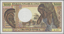 00585 Congo / Kongo: 5000 Francs ND P. 6a In Condition: AUNC. - Non Classés