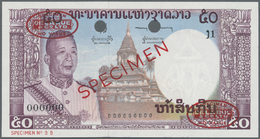 01374 Laos: 50 Kip 1963 Specimen P. 12s2 In Condition: UNC. - Laos