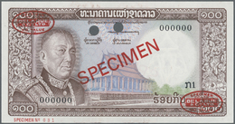 01375 Laos: 100 Kip 1974 Specimen P. 16as In Condition: UNC. - Laos