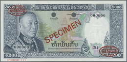 01377 Laos: 5000 Kip 1975 Specimen P. 19as In Condition: UNC. - Laos