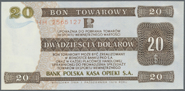 01996 Poland / Polen: 20 Dollar 1979 P. FX44, Bon Towarowy In Condition: UNC. - Poland