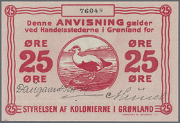 00949 Greenland / Grönland: 25 Öre ND P. 11 In Condition: AUNC. - Greenland