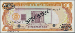 00661 Dominican Republic / Dominikanische Republik: 100 Pesos 1978 Specimen P. 122as In Condition: UNC. - Dominicana