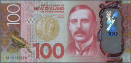 01846 New Zealand / Neuseeland: Set Of Two Polymer 100 Dollar Notes, P. 189 And 195, Both In Condition. UNC. (2 Pcs) - Nuova Zelanda