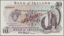 01873 Northern Ireland / Nordirland: 10 Pounds ND Specimen P. 63s In Condition: UNC. - Altri & Non Classificati