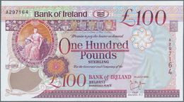 01875 Northern Ireland / Nordirland: Bank Of Ireland 100 Pounds 1995 P. 78, Light Dint At Right Border, In Condition: AU - Altri & Non Classificati