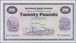 01893 Northern Ireland / Nordirland: 20 Pounds 1987 P. 190c In Condition: UNC. - Other & Unclassified