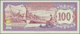 01786 Netherlands Antilles / Niederländische Antillen: 100 Gulden 1979 P. 19a In Condition: UNC. - Antilles Néerlandaises (...-1986)