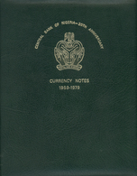 01867 Nigeria: Highly Rare And Hard To Get Presentation Book Of "The Central Bank Of Nigeria" For Its 20th Anniversary C - Nigeria