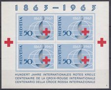 SUIZA 1963 HB-19 NUEVA - Bloques & Hojas