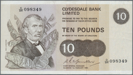 02861 Scotland / Schottland: 10 Pounds 1980 P. 207b, Light Center Fold And Handling In Paper But Still Crisp Paper And O - Autres & Non Classés