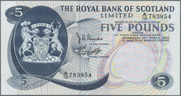 02871 Scotland / Schottland: The Royal Bank Of Scotland Ltd. 5 Pounds 1969 P. 330 In Condition: UNC. - Autres & Non Classés