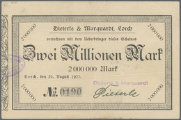 04306 Deutschland - Notgeld - Württemberg: Lorch, Dieterle & Marquardt, 2 Mio. Mark, 24.8.1923, Erh. III - [11] Local Banknote Issues