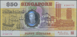 02903 Singapore / Singapur: 50 Dollars ND P. 30, Poymer Commemorative Note, Condition: UNC. - Singapore